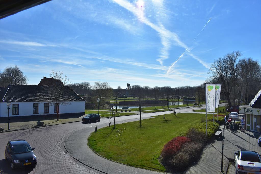 Reiderland Appartementen Centrum Bad Nieuweschans 50 Meter Supermarkt Exterior foto